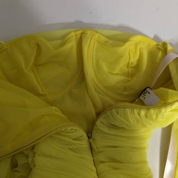 House of CB Yellow Mini Dress - Picture 6 of 9